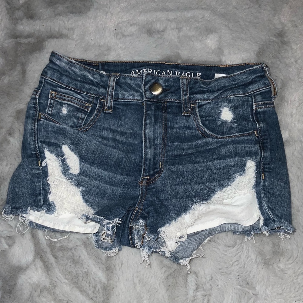 American eagle jean shorts